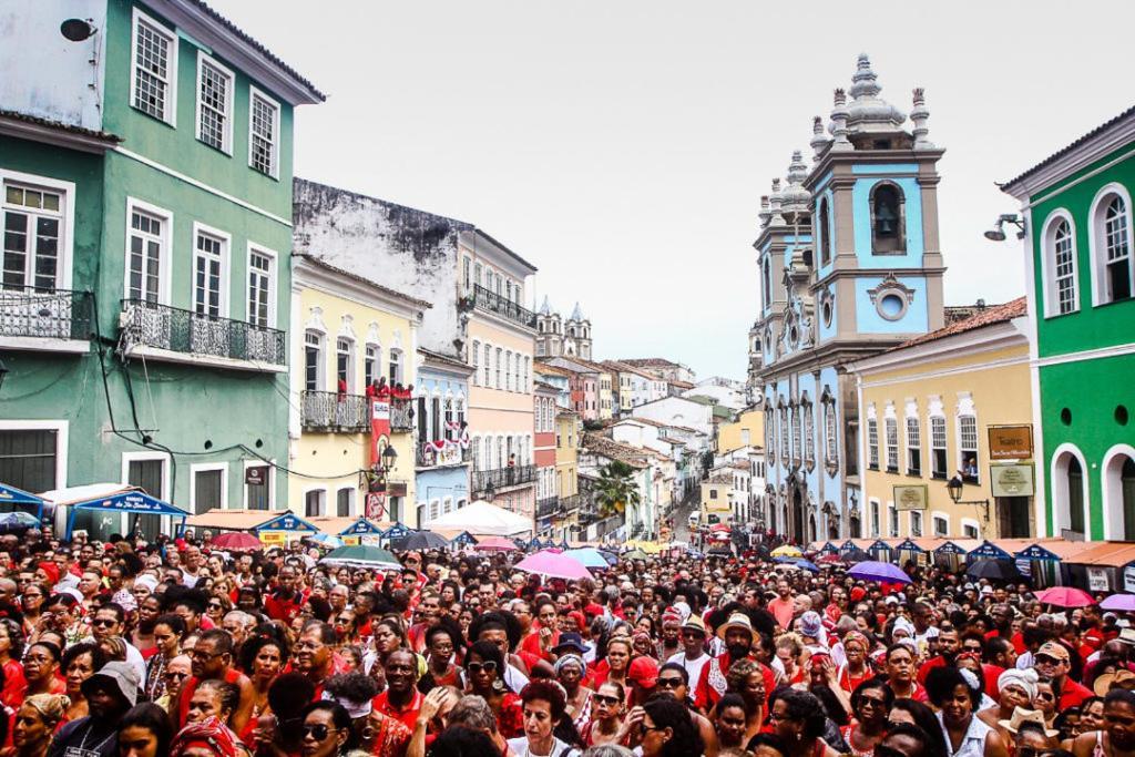 Quarto casal sossegado perto Pelourinho e da Arena Salvador Exterior foto